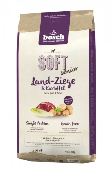 Bosch HPC Soft Senior Ziege & Kartoffel 12,5kg