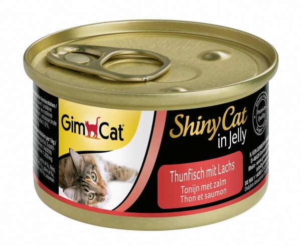 GimCat Dose ShinyCat Thunfisch&Lachs 70g