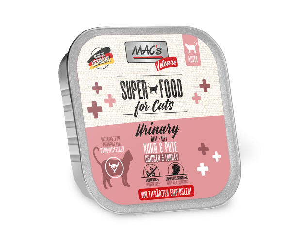 MACs CAT - Vetcare Urinary Huhn & Pute 100g Schale