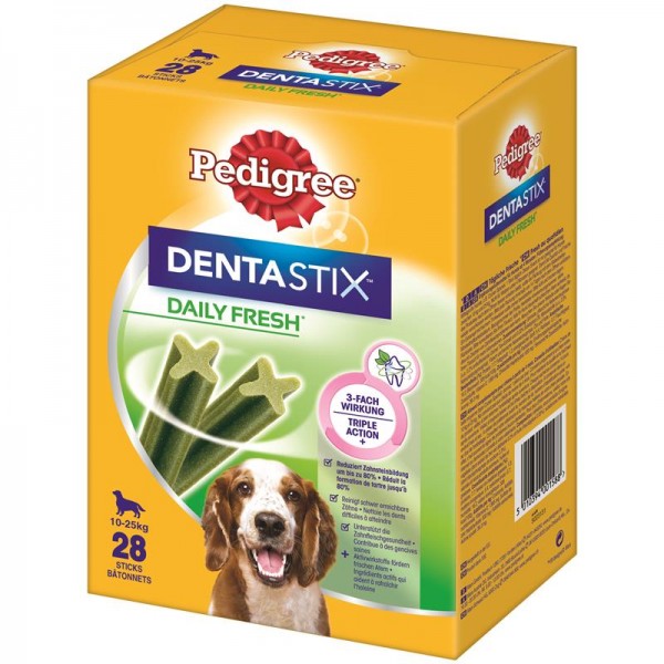 Pedigree Denta Stix Fresh Multipack junge & kleine Hunde 4x7Stück