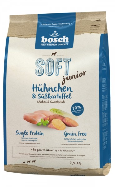 Bosch HPC Soft Junior Hühnchen & Süßkartoffel 2,5kg