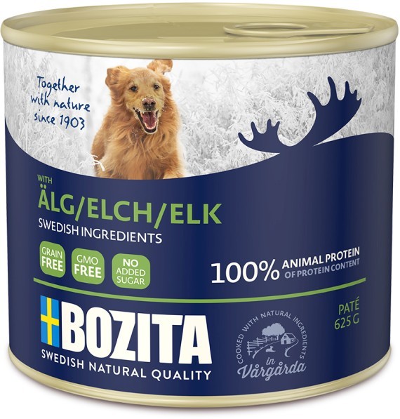 Bozita Dog Dose Paté Elch 625g