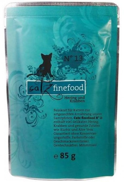 Catz finefood No.13 Hering&Krabben 85g