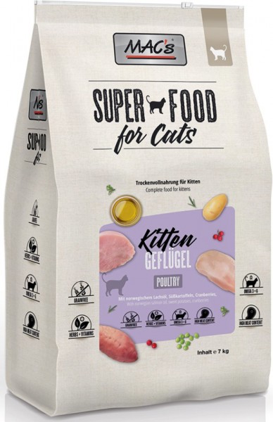 MACs Cat Kitten Geflügel - 7kg Sack