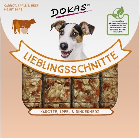 Dokas Snack Die Lieblingsschnitte - Karotte, Apfel, Rinde