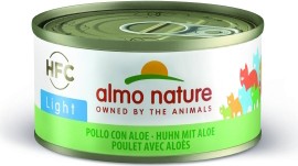 Almo Nature Katze - Light Huhn mit Aloe, Jelly- 70g Dose