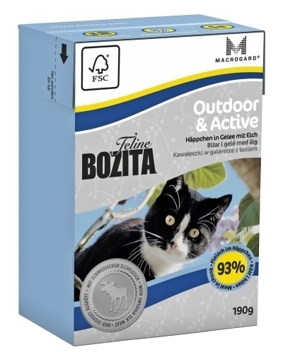 Bozita Cat Tetra Recard Outdoor & Active 190g