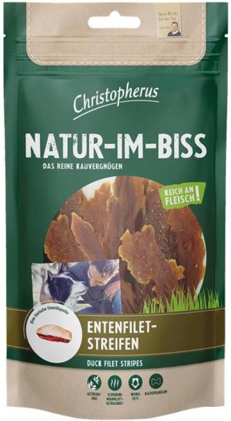 Allco Christopherus Natur-Im-Biss Entenfiletstreifen - 70g Frischebeutel