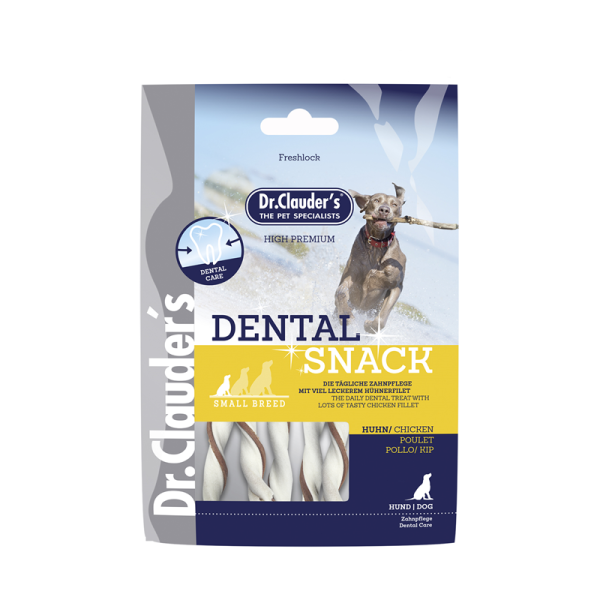 Dr. Clauder´s DC Dog Snack Dental Ente small breed 80g Beutel