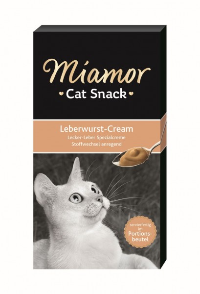 Miamor Cat Confect Leberwurst-Cream 90g