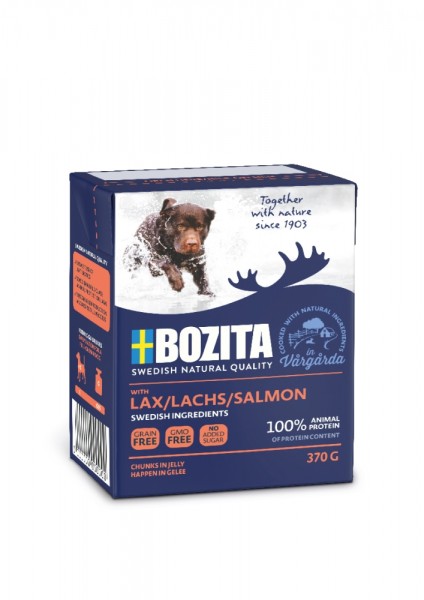 Bozita Naturals Happen in Gelee Lachs 370g
