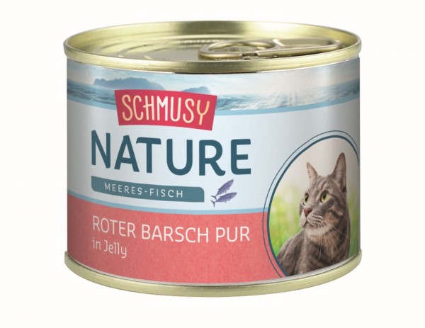 Schmusy Nature Meeres-Fisch Roter Barsch pur 185g