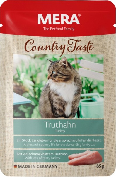 Mera Country Taste Nassfutter Truthahn 85g