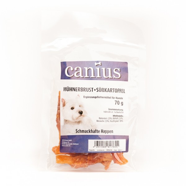 Canius Hühnerbrust + Süßkartoffel 70g