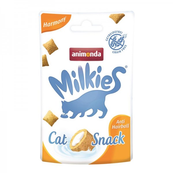 Animonda Cat-Snack Milkies Harmony Anti Hairball - 30g Frischebeutel