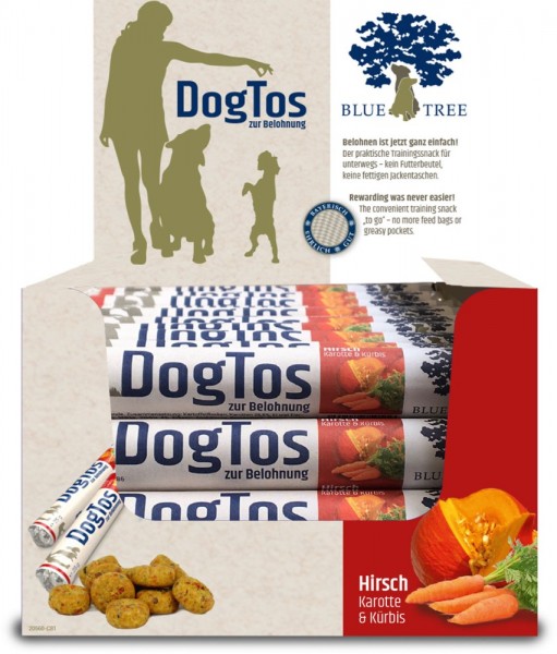 BLUE TREE DogTos Hirsch - 25g Rolle