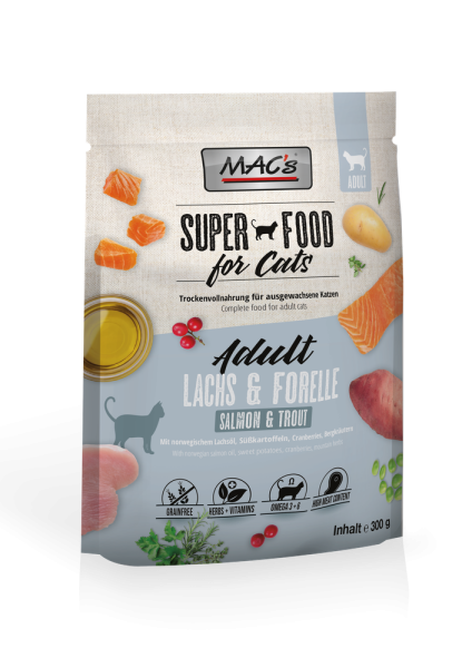 MACs CAT - Adult Lachs & Forelle 300g