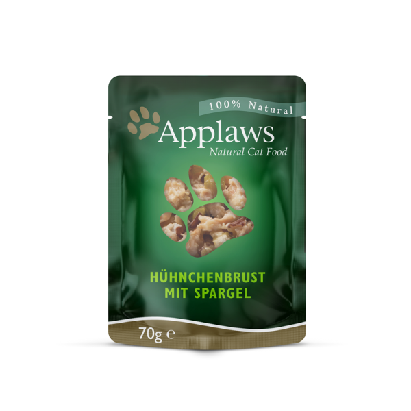 Applaws Cat Huhn & Spargel 70g