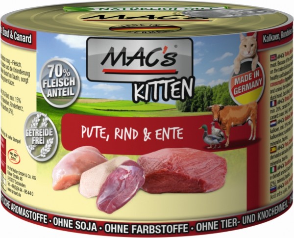 MACs Cat Kitten - 200g Dose