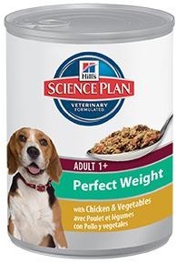 Hills Science Plan Hund Perfect Weight Huhn & Veg - 363g Dose