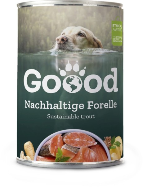 GOOOD Adult Nachhaltige Forelle Dose 400 g