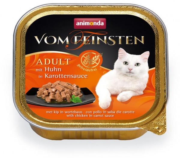 Animonda Vom Feinsten Cat - Schale mit Huhn in Karottensauce 100g