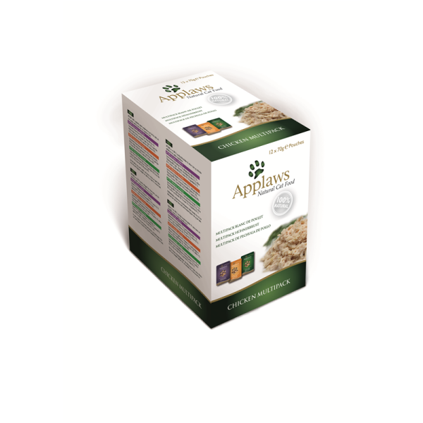 Applaws Cat Multipack Huhn 12x70g