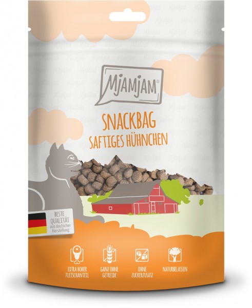 Mjamjam Snackbag saftiges Hühnchen 125g