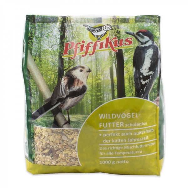 Pfiffikus Wildvogelfutter schalenlos - 2,5kg Beutel