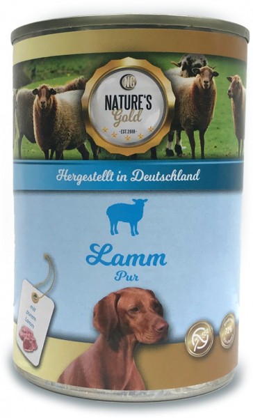 Natures Gold Lamm pur - 400g Dose