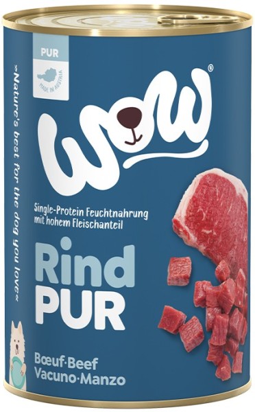 WOW PUR Rind 400g