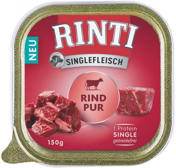 Rinti Singlefleisch Rind Pur 185g Schale
