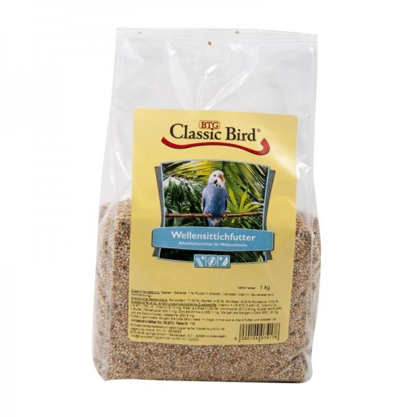 Classic Bird Wellensittichfutter 1kg