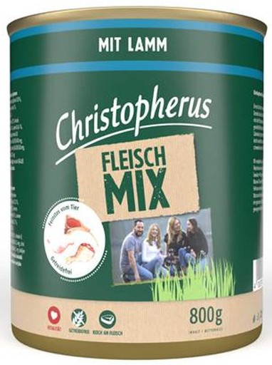 Allco Christopherus Fleischmix - mit Lamm - 800 -Dose