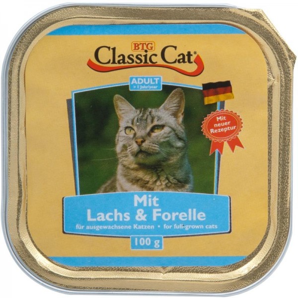 Classic Cat Schale Lachs & Forelle 100g