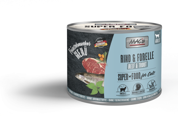 MACs CAT - Feinschmecker Rind & Forelle 200g