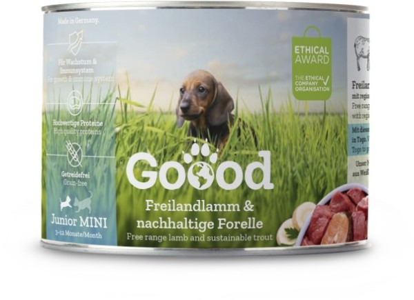 GOOOD Junior Mini Lam & Forelle 200g Dose