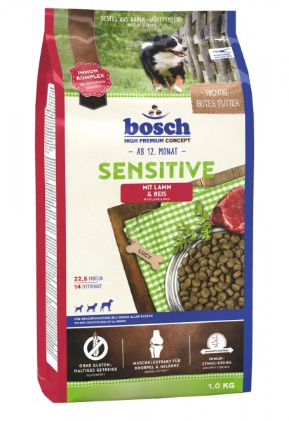 Bosch Sensitive Lamm & Reis 1 kg