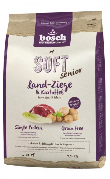 Bosch HPC Soft Senior Ziege & Kartoffel 2,5kg