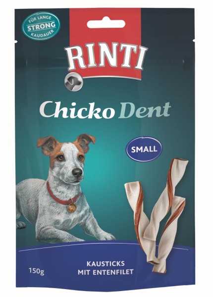 Rinti Extra Snack Chicko Dent Ente Small 150g