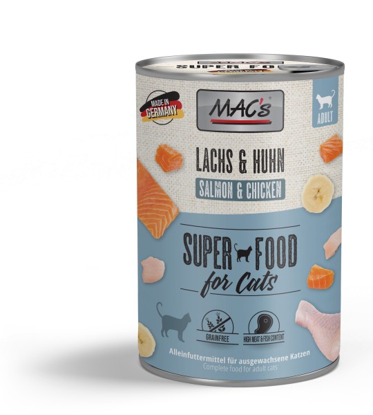 MACs Cat Lachs & Hühnchen - 400g Dose