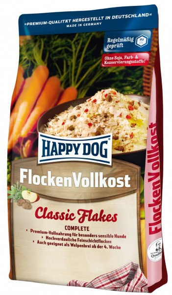 *** Happy Dog Flocken Vollkost 10kg [*** AUSLAUFARTIKEL]