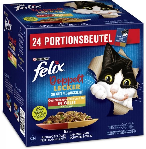 *** Felix SGWEA doppelt lecker Geschnetzeltes vom Land 24er M [*** AUSLAUFARTIKEL]