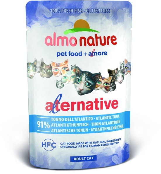 Almo Nature Katze Alternative - Atlantikthunfisch - 55g Beutel