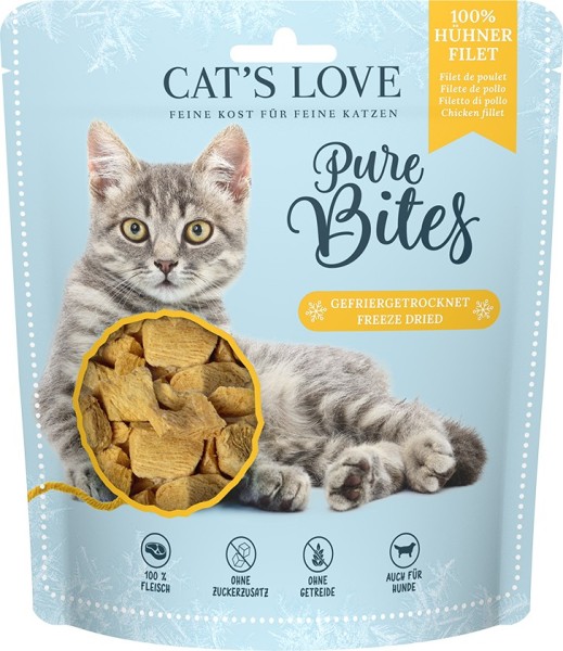 CAT´S LOVE Hühnerfilet 40g Pouch-Beutel