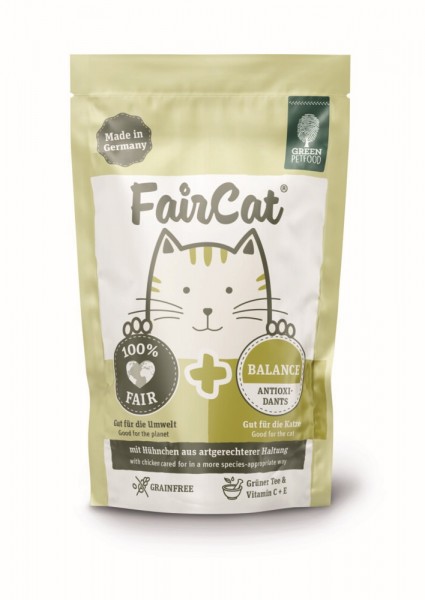 Green Petfood, Katze, FairCat Balance 16x85g Tray