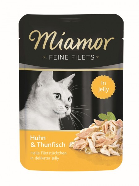 Miamor Feine Filets Huhn & Thun 100g
