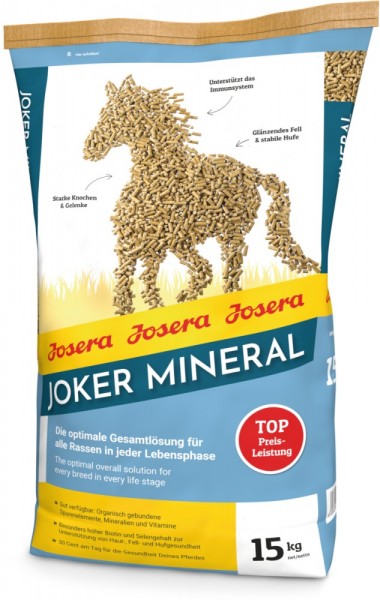 Josera petfood, Pferd, Joker-Mineral 15kg