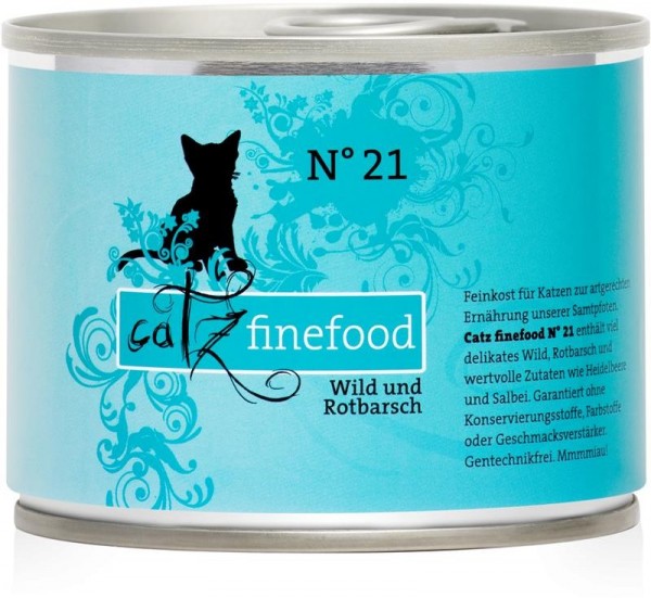 Catz finefood No. 21 Wild und Rotbarsch 200g