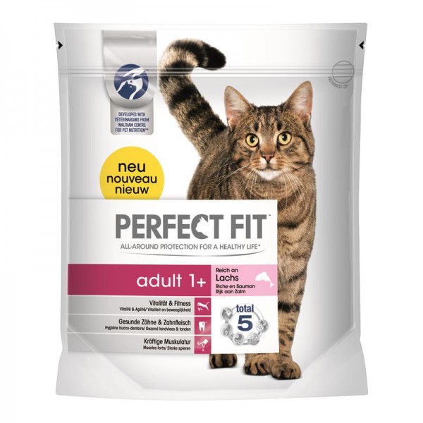 Perfect Fit Cat Adult 1+ reich an Lachs 1,4kg